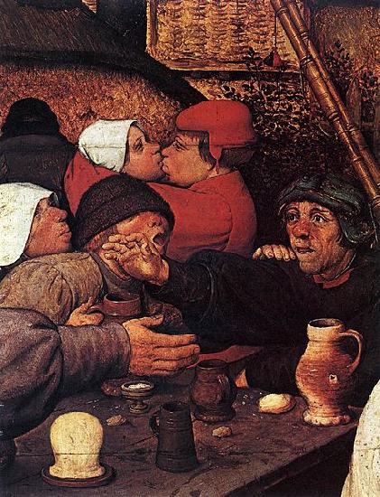Pieter Bruegel the Elder The Peasant Dance oil painting image
